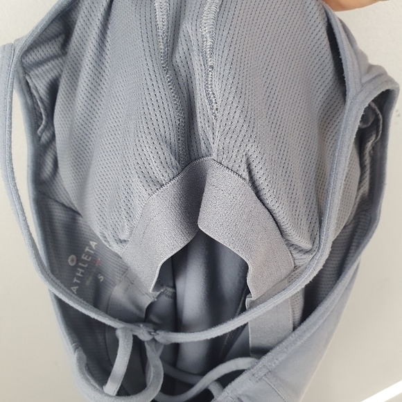 ATHLETA Activewear Top‎ Built-in Bra Gray Women's Size S - Picture 8 of 11